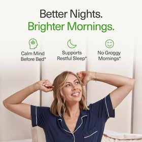 Capsules BIOptimizers Sommeil Naturel sur une surface en bois