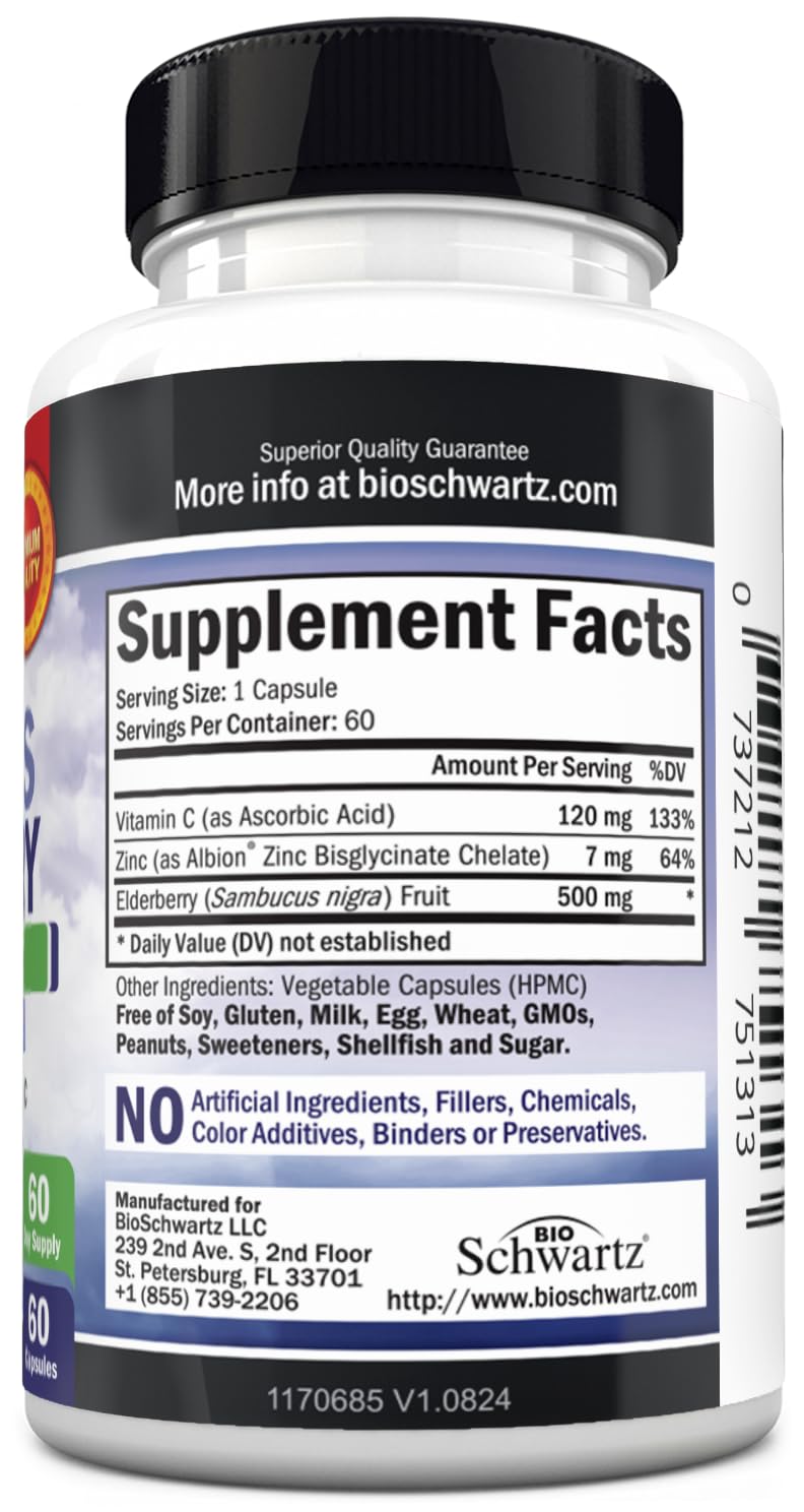 Capsules BioSchwartz dans une main