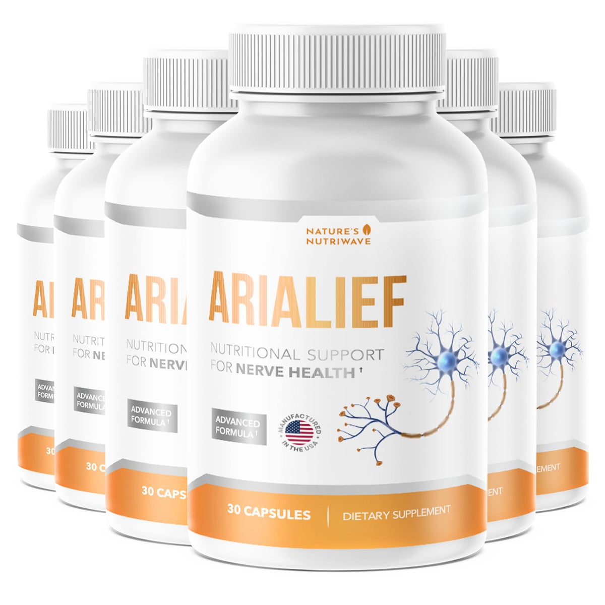 Capsules botaniques Nature’s NutriWave 30 Ct vue de face