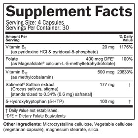 Capsules BrainMD en gros plan pour un aperçu de la taille