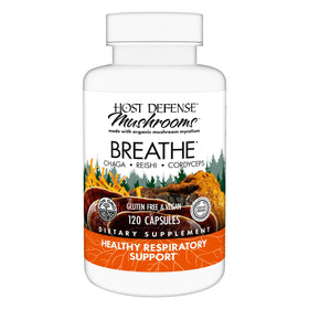 Capsules Breathe de Host Defense, flacon de 120 capsules
