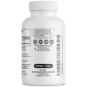 Capsules Bronson Bacopa Monnieri Extrait 500 mg ouvertes