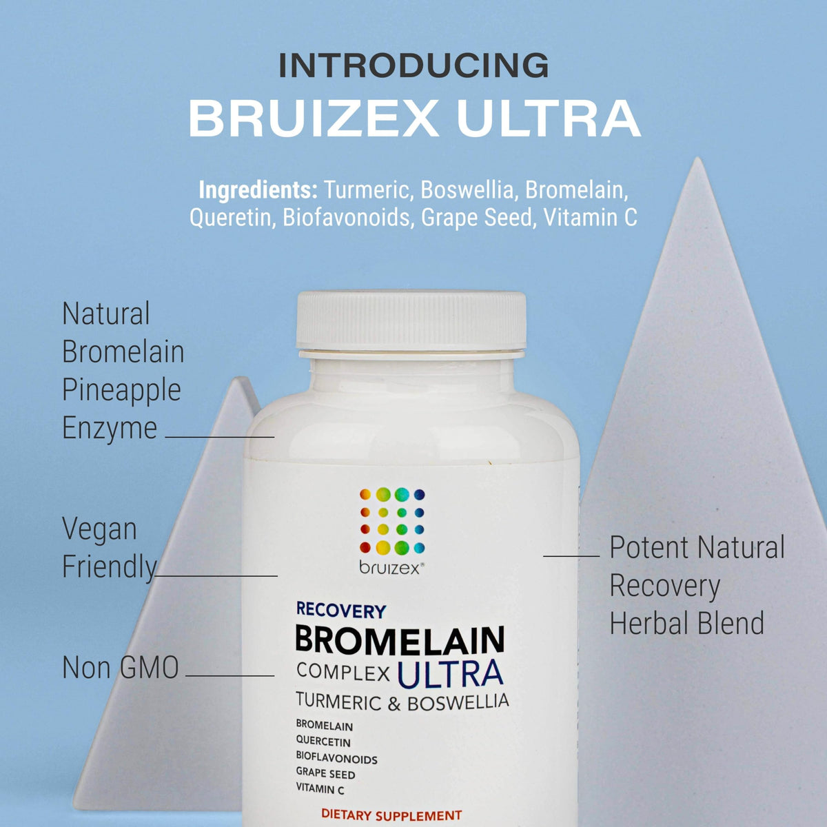 Capsules Bruizex Ultra Bromélaïne et Quercétine