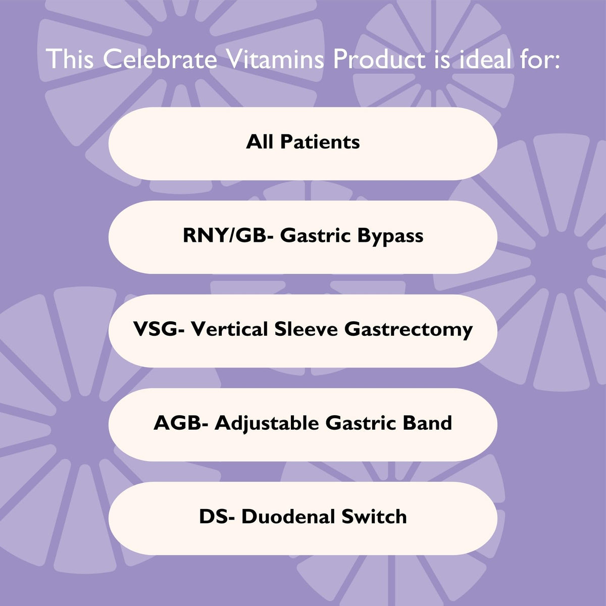 Capsules Celebrate Bariatric Supplements dans un verre