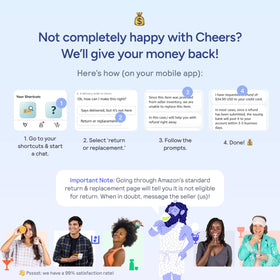 Capsules Cheers Relief sur un fond neutre, prêtes à l'utilisation