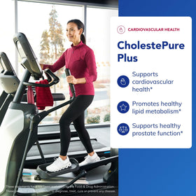 Capsules CholestePure Plus de Pure Encapsulations dans une cuillère