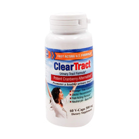 Capsules Cleartract D-Mannose 500 mg en boîte avant