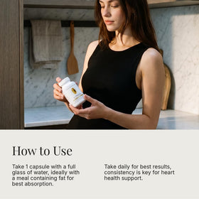 Capsules Coenzyme Q10 200mg dans un environnement naturel
