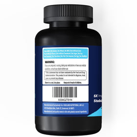 Capsules d'acide R-lipoïque Highland Nutritional Lab dans une main