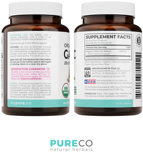 Capsules d'ail bio PURE CO en mode de vie actif
