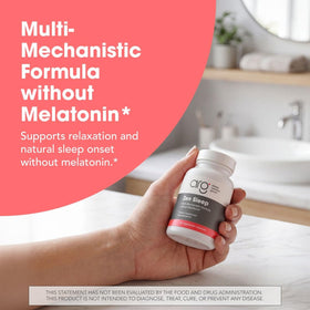Capsules d'Allergy Research Group Zen Sleep sur fond blanc