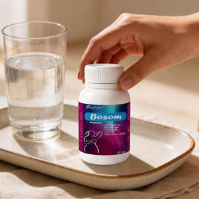 Capsules d'amélioration de poitrine Generic dans la main