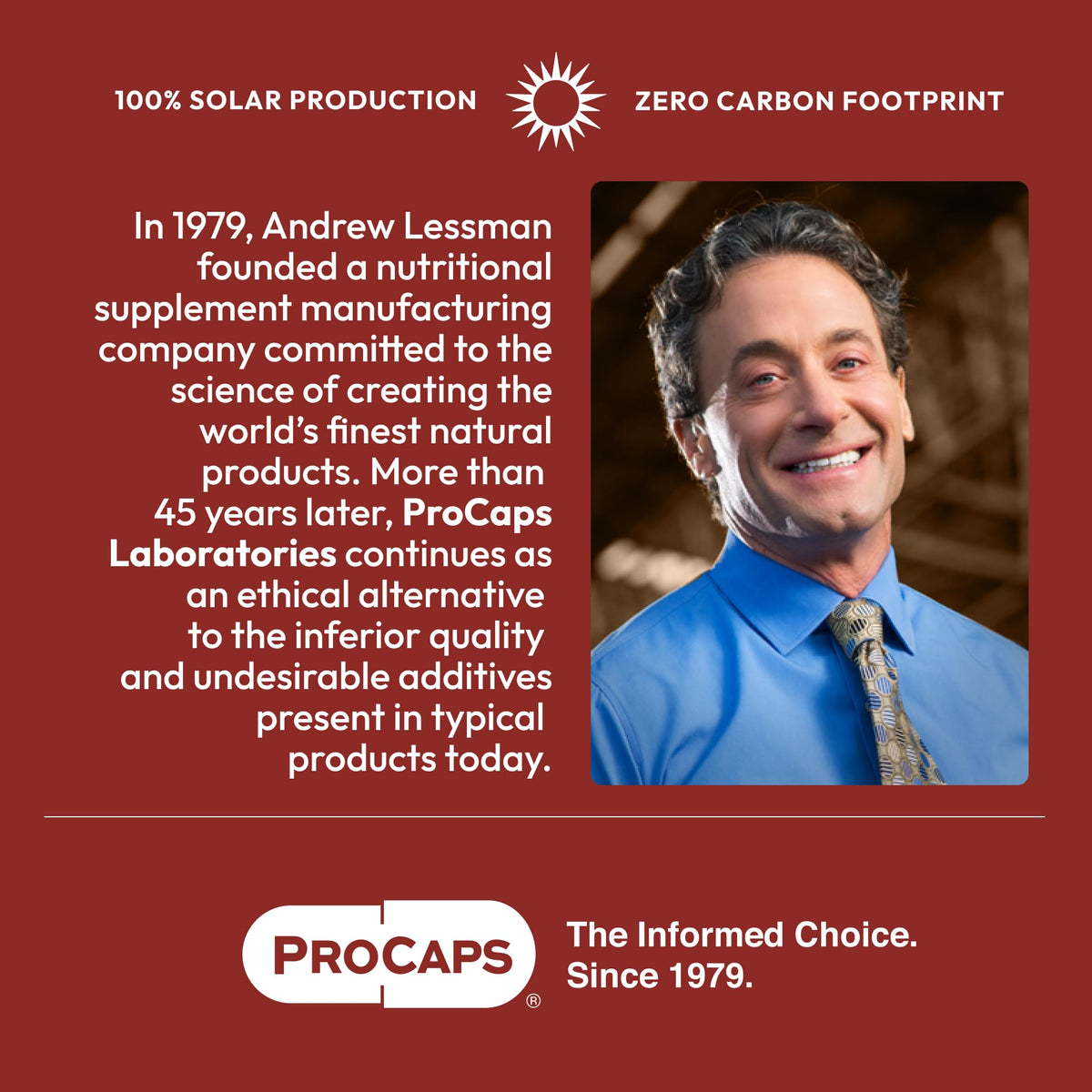 Capsules d'ANDREW LESSMAN prêtes à être prises