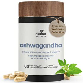 Capsules d'Ashwagandha AKSHAR 60 unités en boîte