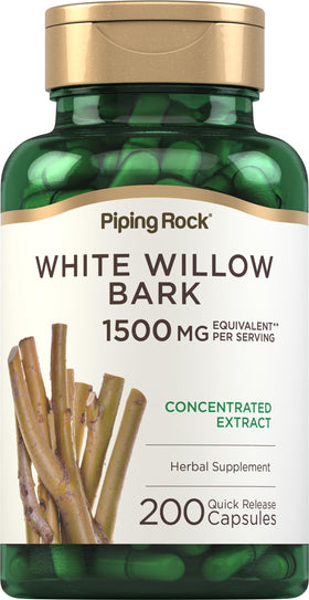 Capsules d'écorce de saule blanc Piping Rock vue avant