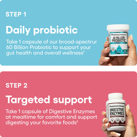 Capsules d'enzymes daily de Physician's CHOICE