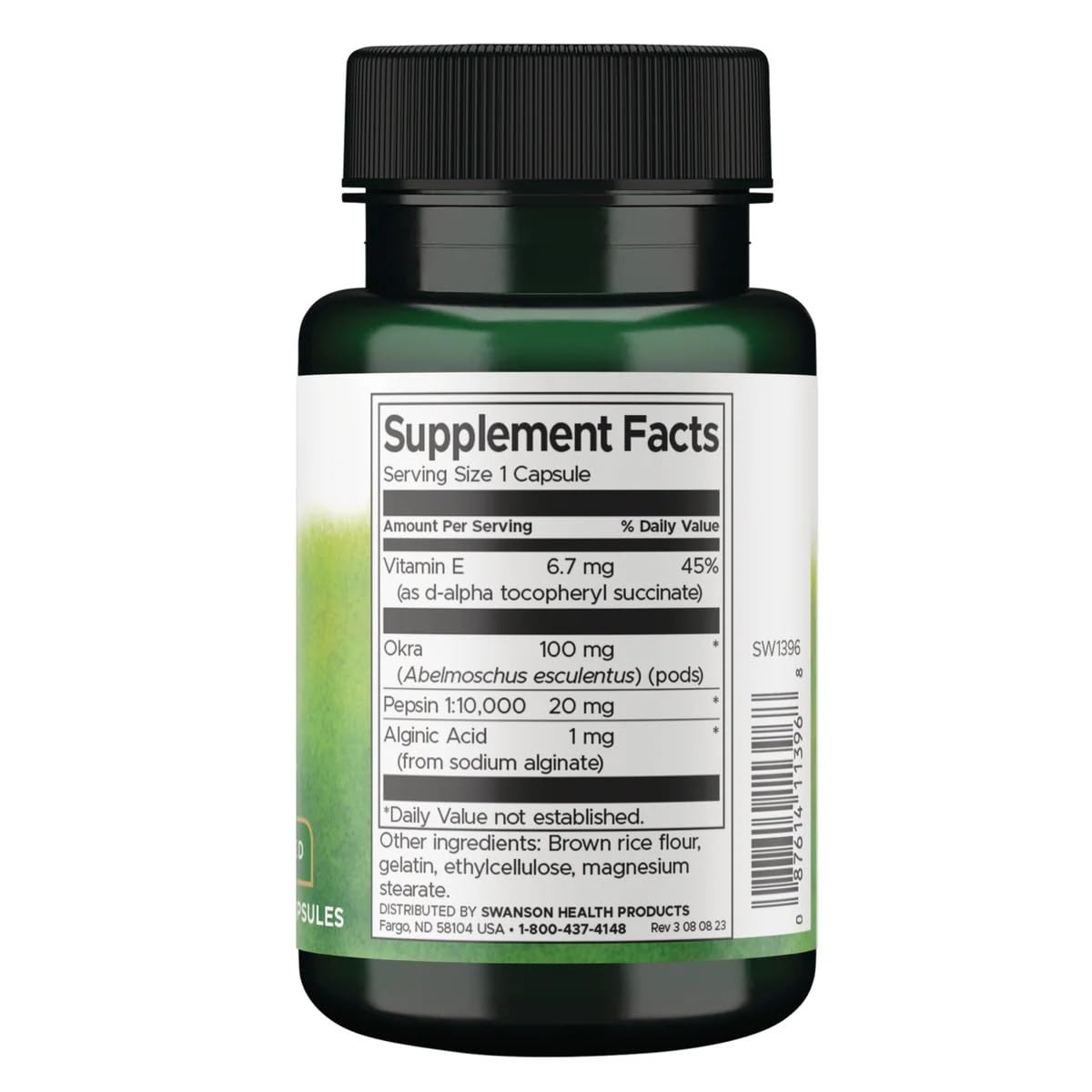Capsules d'enzymes daily Swanson prêtes à être prises