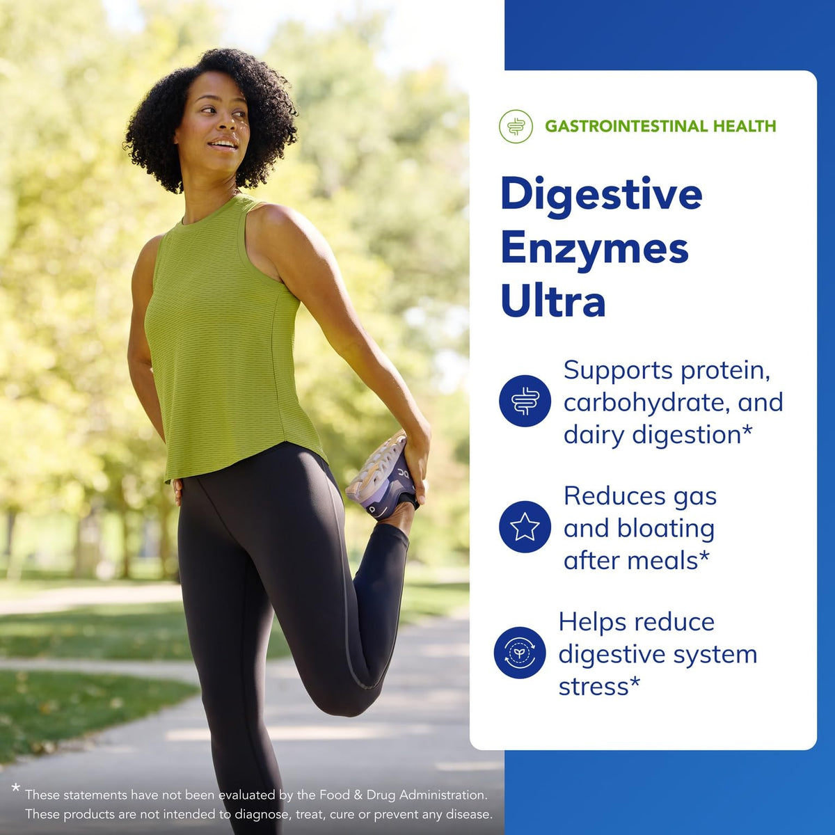 Capsules d'Enzymes Ultra de Pure Encapsulations sur fond blanc