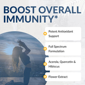 Capsules d'Equilife Vitamine C dans une main
