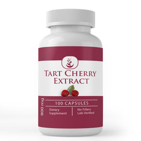 Capsules d'extrait de cerise acidulée PURE ORIGINAL INGREDIENTS vue de face