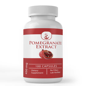 Capsules d'extrait de grenade PURE ORIGINAL INGREDIENTS vue de face