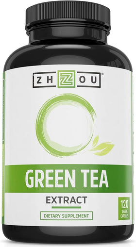 Capsules d'extrait de thé vert ZHOU en boîte, 120 unités