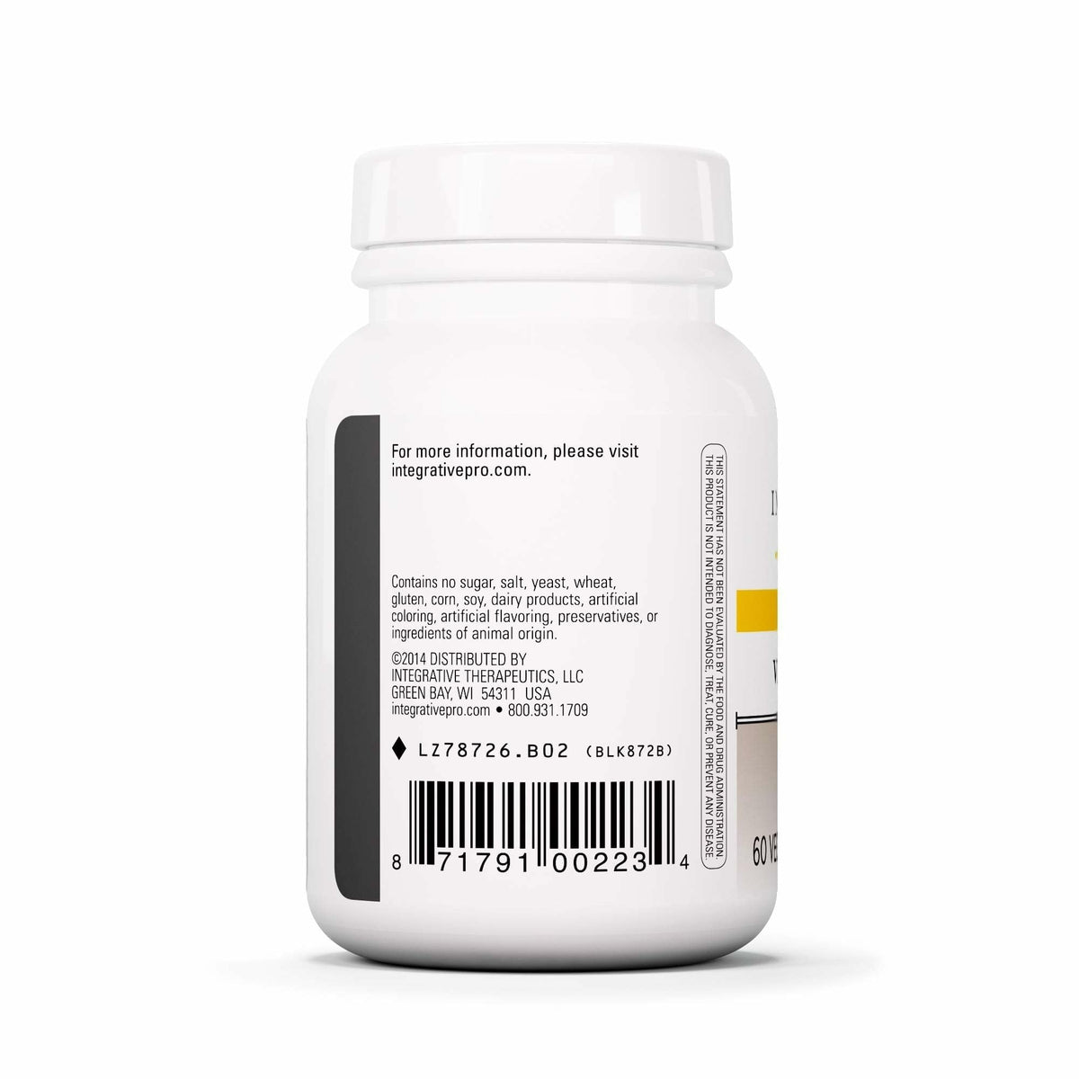 Capsules d'extrait de Vitex sur une surface en bois