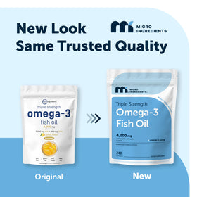 Capsules d'huile de poisson Omega-3 avec goût naturel de citron