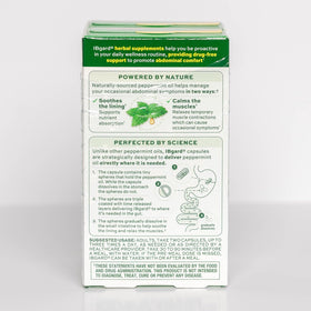 Capsules d'IBgard prêtes à être utilisées