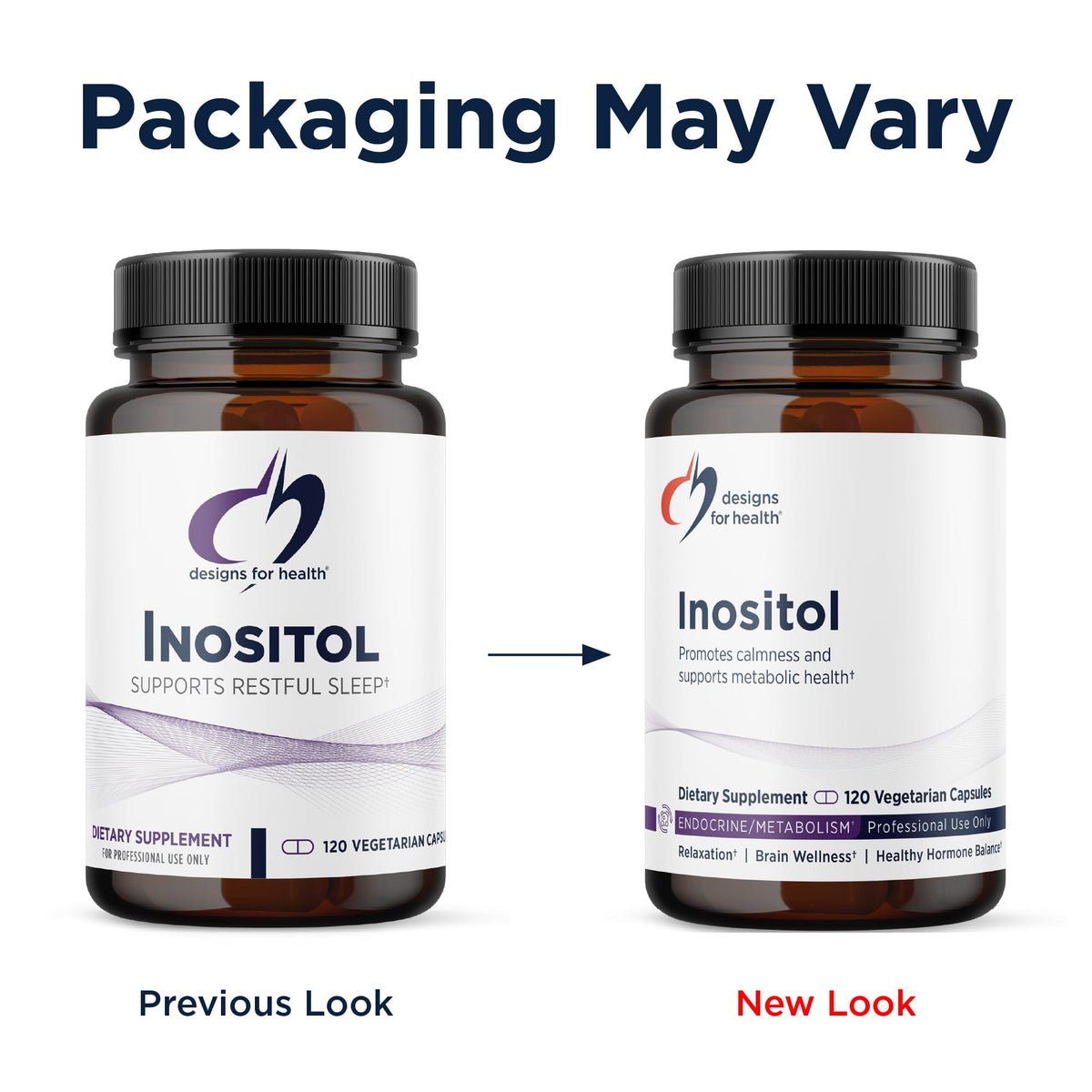 Capsules d'Inositol sur une table en bois