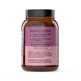 Capsules D Mannose Cranberry 520mg sur fond blanc