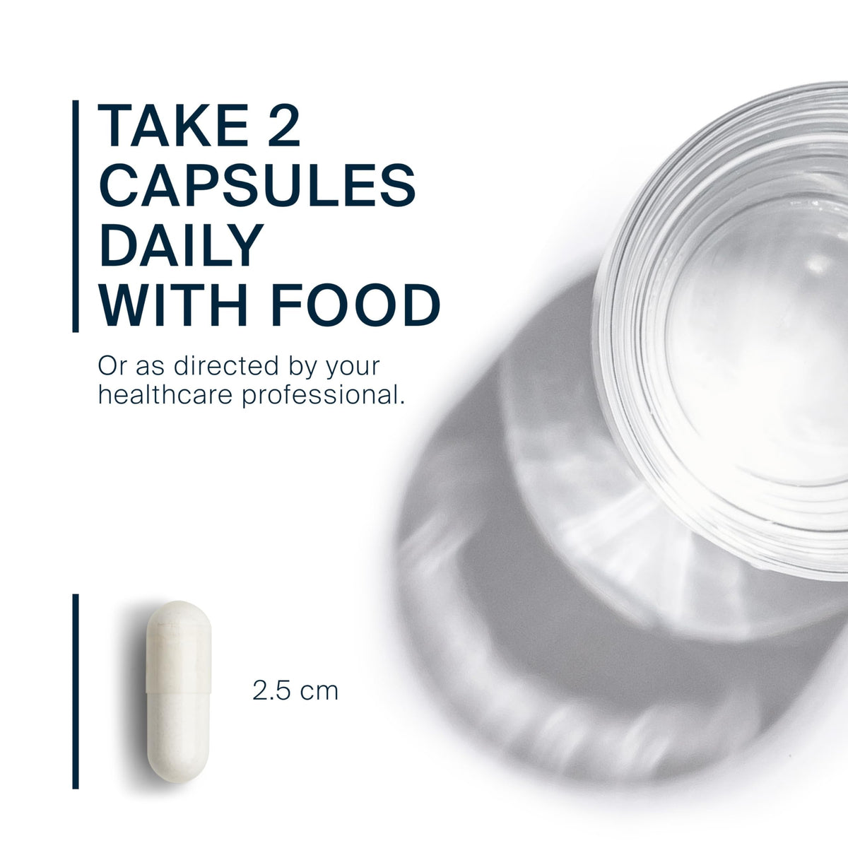Capsules d'Ostéo-Nutriments sur une surface blanche