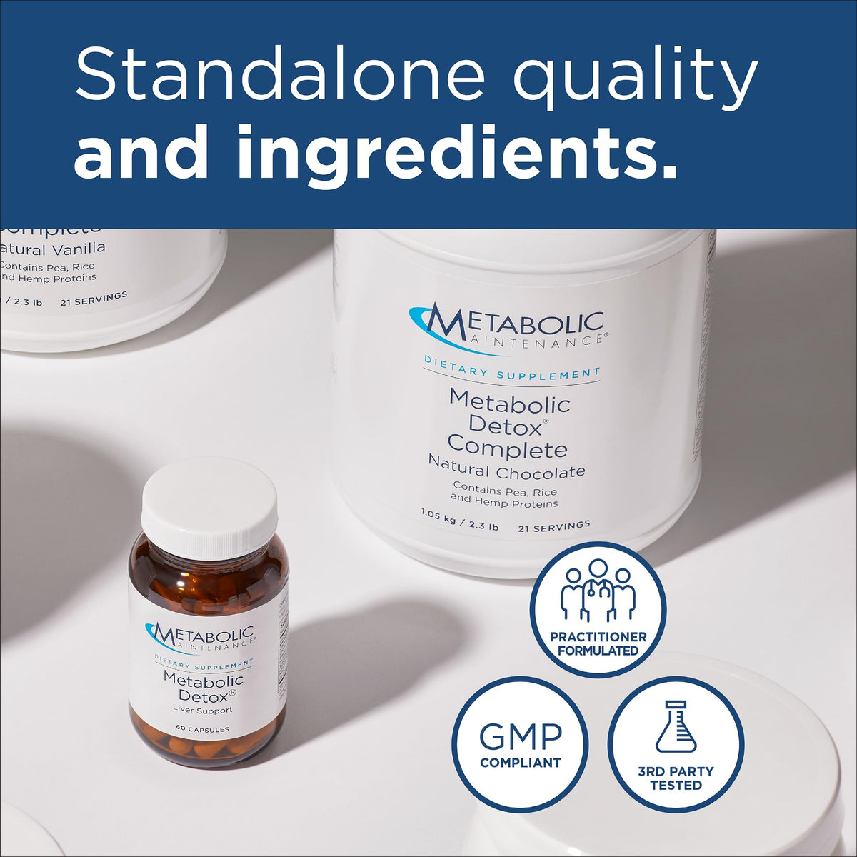 Capsules de a balanced routine Maintenance Same Donneur de Méthyle, présentation sur fond blanc