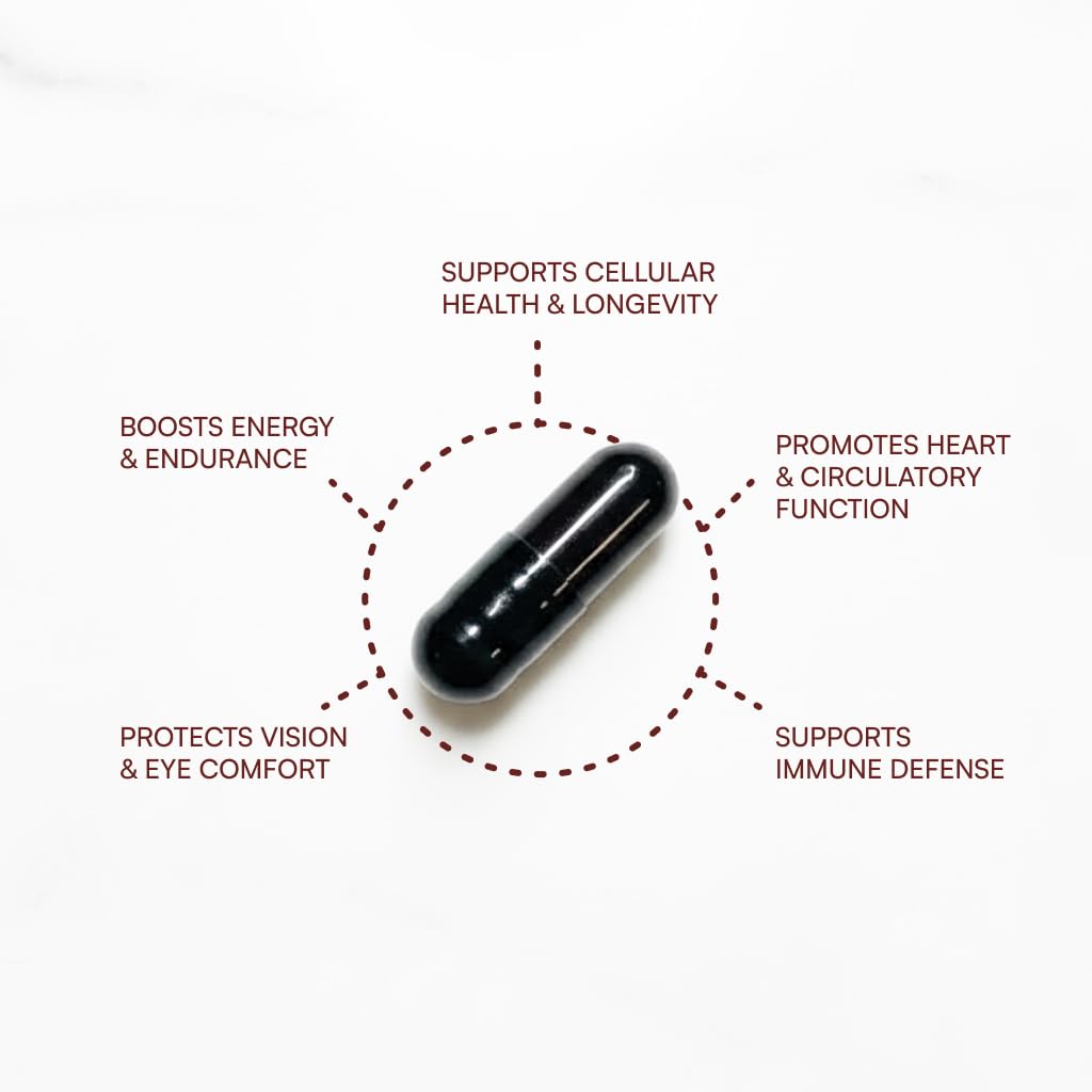 Capsules de AstaFX Plus de Purity Products sur fond blanc