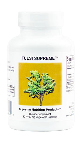 Capsules de basilic sacré Nutrition en flacon de 90 unités