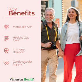 Capsules de Berbérine 1800mg dans un flacon Vimerson Health