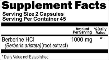 Capsules de Berbérine Pure dans une cuillère