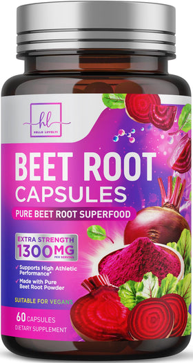 Capsules de Betterave Bio Hello Lovely! vue de face