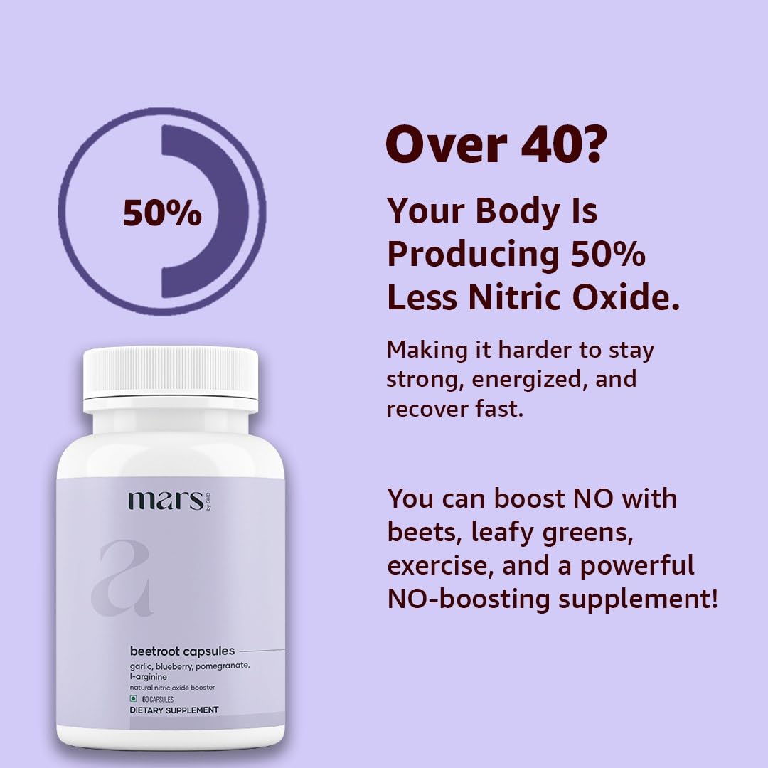 Capsules de betterave bio mars by GHC sur fond blanc