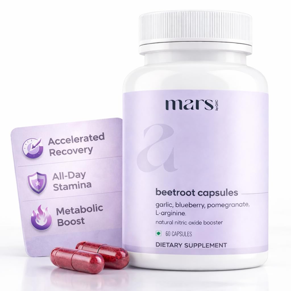 Capsules de betterave bio mars by GHC vue de face