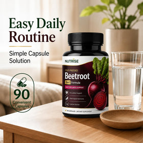 Capsules de betterave OVOVA dans un environnement de vie saine