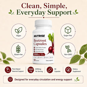 Capsules de betterave QNJIX en gros plan montrant la taille