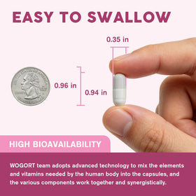 Capsules de betterave WOGORGT avec verre d'eau