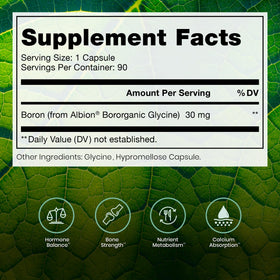 Capsules de Bio Boron Pure Therapro Rx en gros plan
