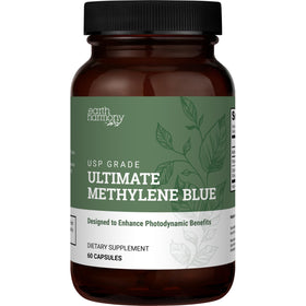 Capsules de bleu de méthylène Earth Harmony Naturals, vue de face
