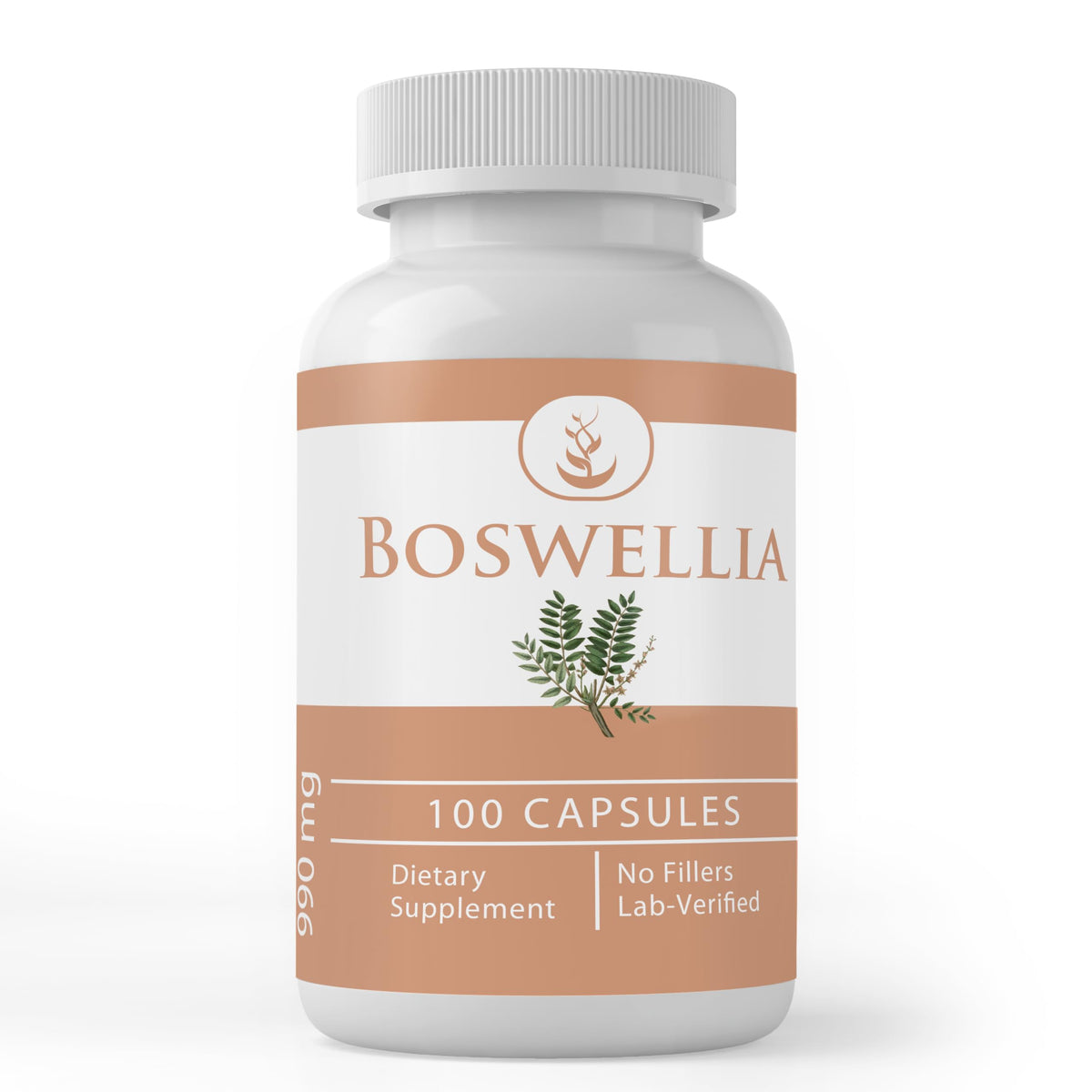 Capsules de Boswellia PURE ORIGINAL INGREDIENTS en bouteille