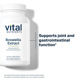 Capsules de Boswellia Vital Nutrients dans une main