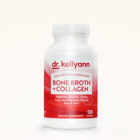 Capsules de bouillon d'os Dr. Kellyann en bouteille