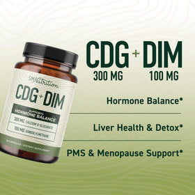 Capsules de Calcium D-Glucarate SMNutrition sur une table
