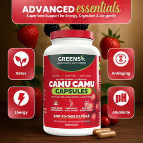Capsules de Camu Camu dans leur emballage original